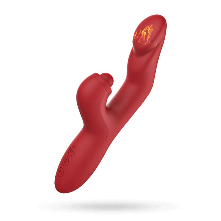 3-in-1 Vibrator Pulsator Heizung Tragbare Größe für Frauen