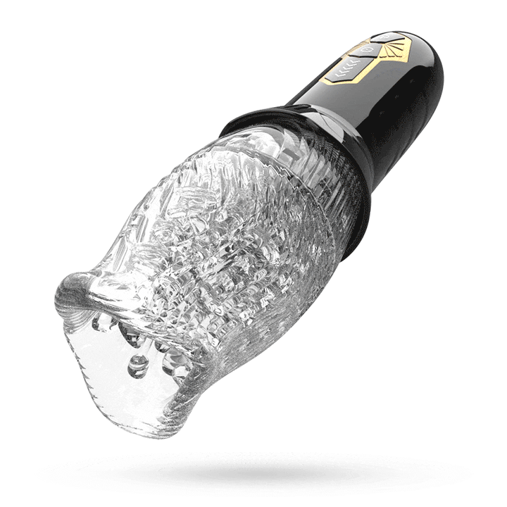 Blowjob-Masturbator mit 5 Rotations- und 10 Vibrationsmodi