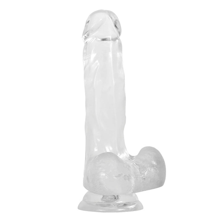 Transparentes Dildo- und Analstimulationsset – Realistische Kombination für geschlechtsneutrales Vergnügen