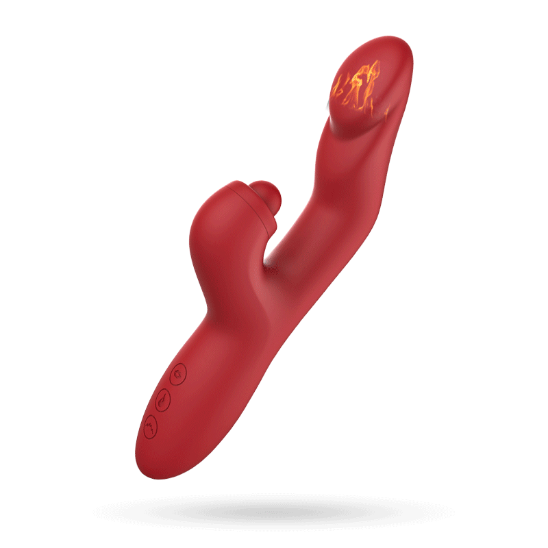 3-in-1 Vibrator Pulsator Heizung Tragbare Größe für Frauen 