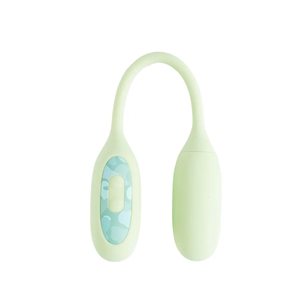 Green Magic Suitcase - App-Enabled Vibrating Egg with Suction and Rechargeable Case