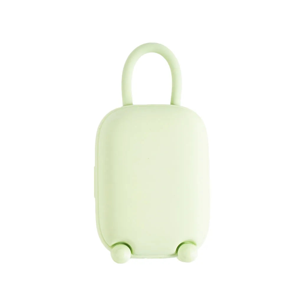 Green Magic Suitcase - App-Enabled Vibrating Egg with Suction and Rechargeable Case