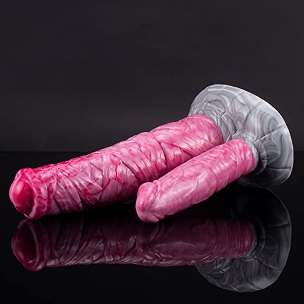 10.02in Silicone Double - Ended Monster Centaur Dildo - Sohimi