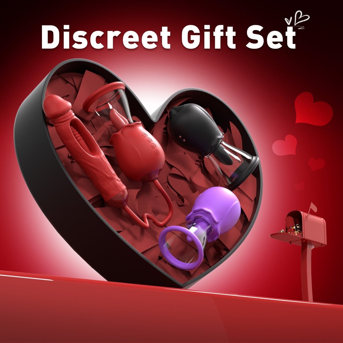 2024 Upgrade Rose Flapping & Realistic G - Spot Dildo and Clitoris Vibrator Plug - Sohimi