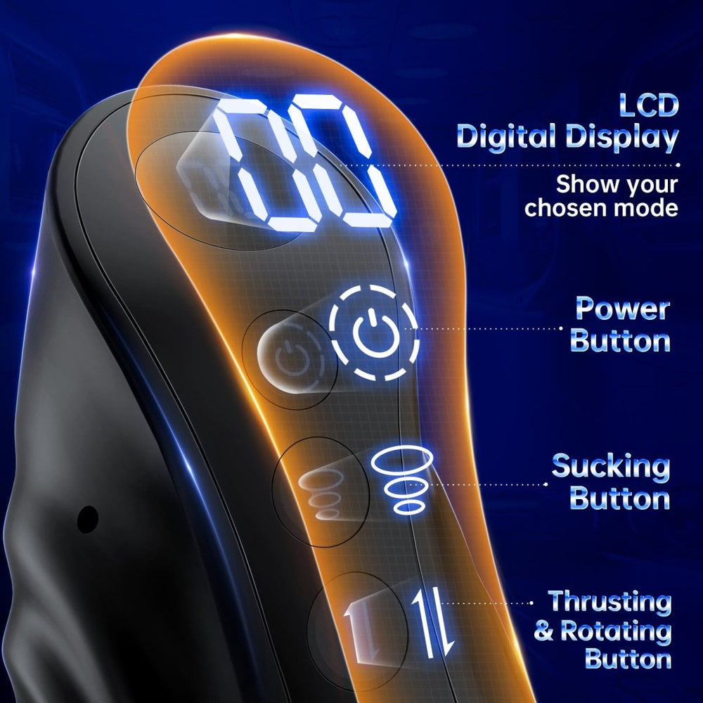 Automatic Men Masturbator with LCD Dsiplay- Sohimi