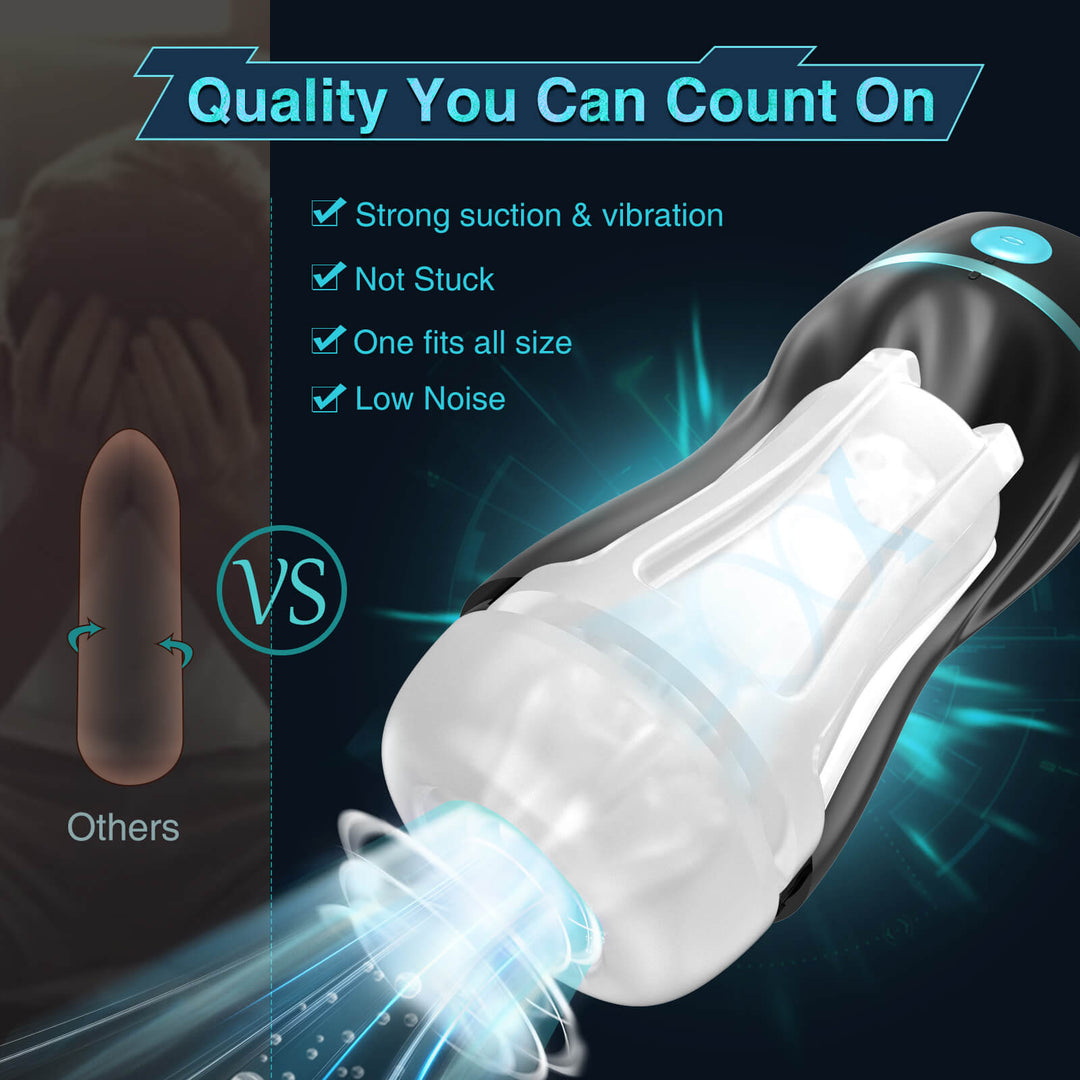 Automatic Suction & Vibrating Oral Sex Toy