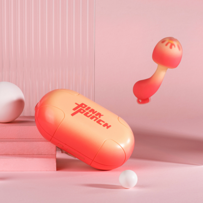 PinkPunch Sunset Mushroom Vibrator