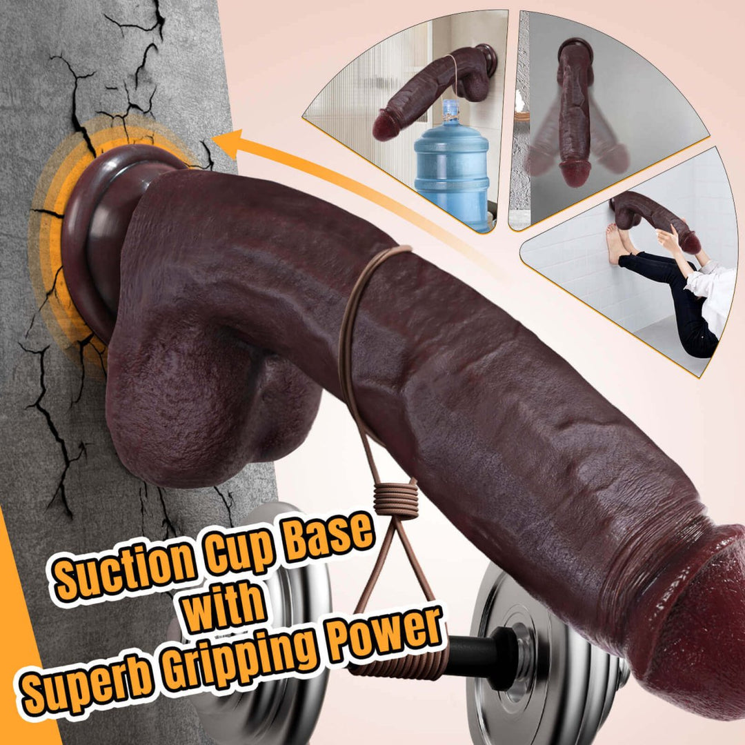 CAESAR| Huge Silicone Realistic Dildo with Suction Cup - Sohimi