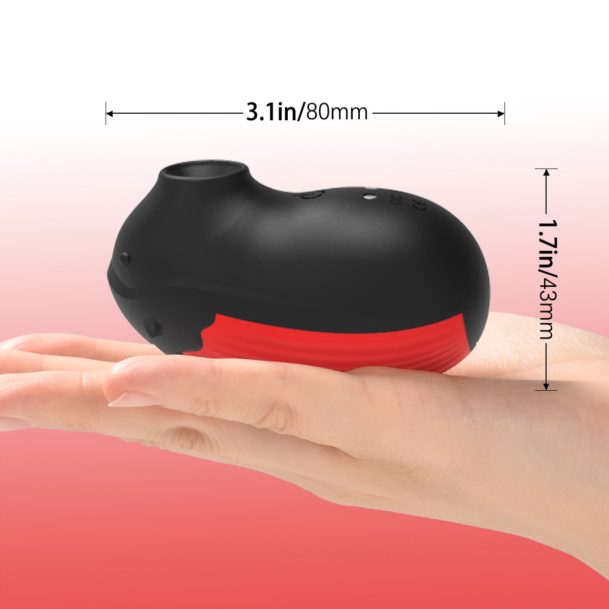 Clitoral Sucking Multiple Modes Vibrator Quiet Portable Size - Sohimi
