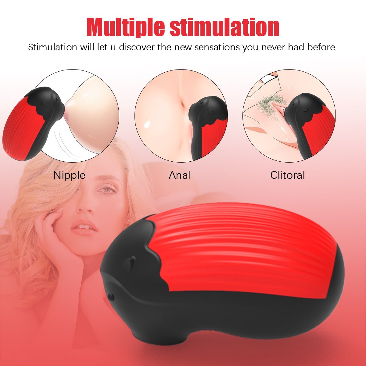 Clitoral Sucking Multiple Modes Vibrator Quiet Portable Size - Sohimi