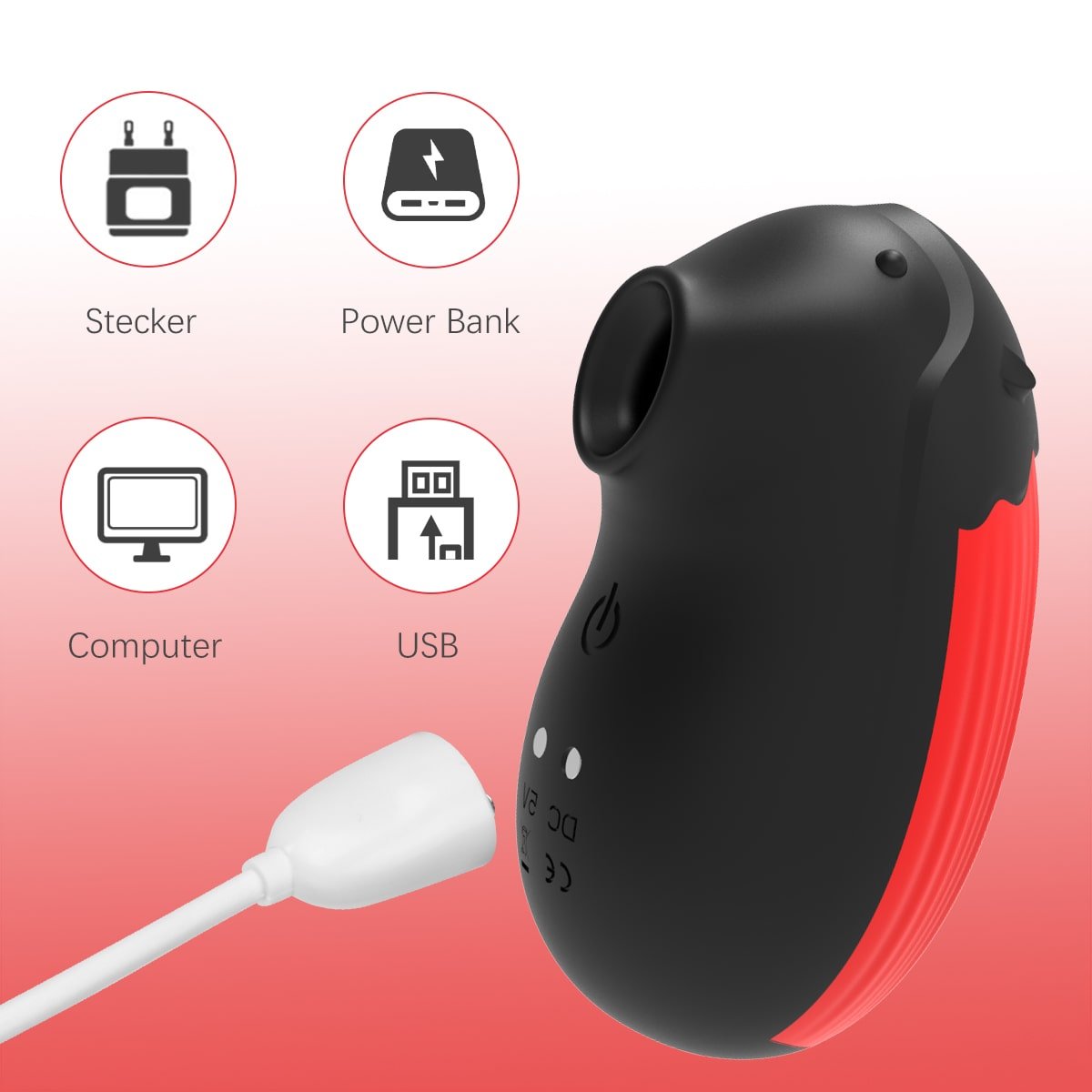 Clitoral Sucking Multiple Modes Vibrator Quiet Portable Size - Sohimi