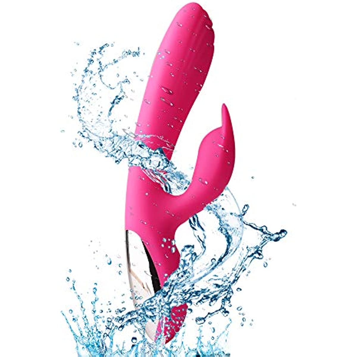 Double Fun Realistic Rabbit Silicone Sex Toy for Woman - Sohimi