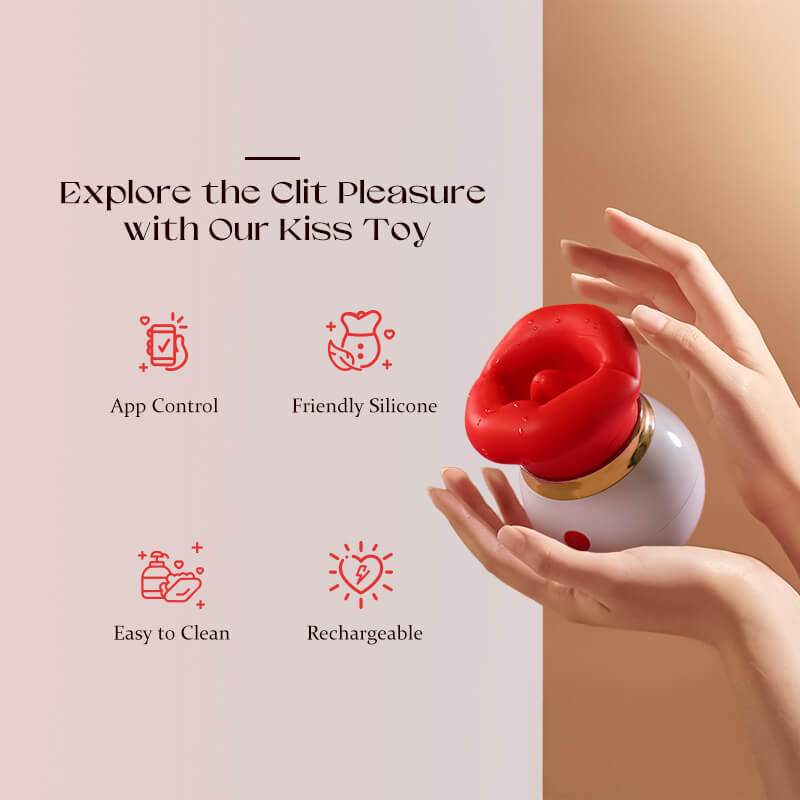 Rosebud: Clitoral Stimulator with Licking & Suction