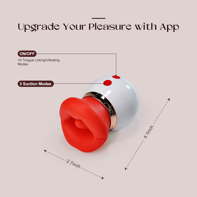 Rosebud: Clitoral Stimulator with Licking & Suction