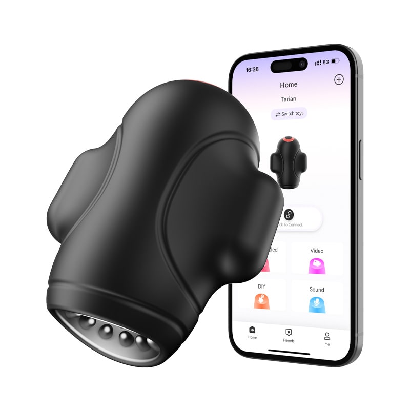 Upgraded App Control 4 in 1 Penis Trainer Vibrating Masturbation Cup - Sohimi