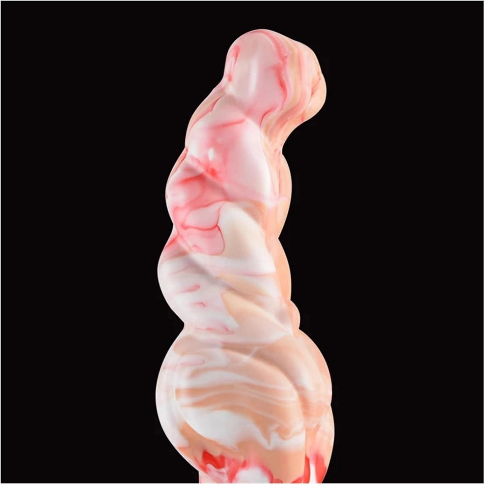 7.3-Inch Silicone Monster Dildo – Realistic Anal & G-Spot Suction Cup Toy