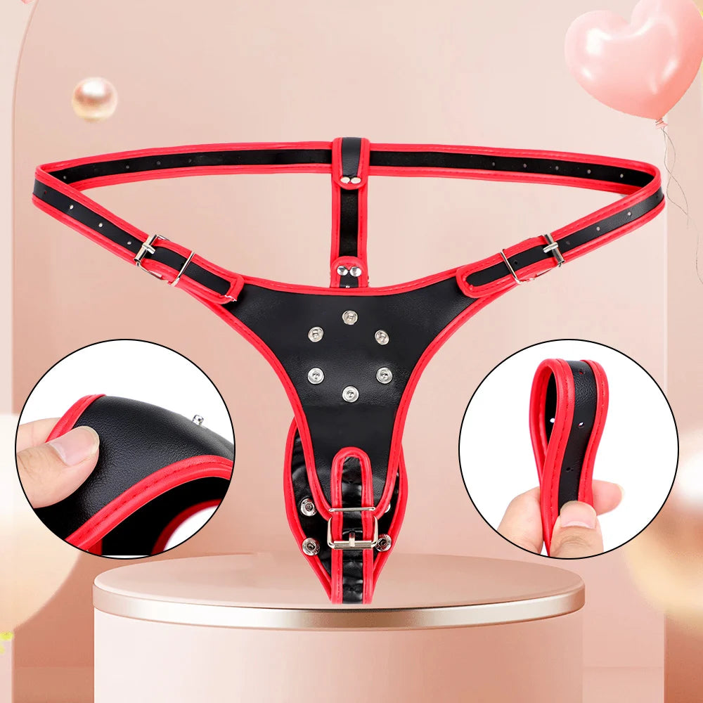 Strap On Dildo Harness with 3 Adjustable Silicone Dildos for Couples