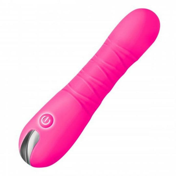 XR Brands Premium Thrusting Silicone Dildo