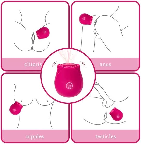 Rose Vibrator Clit Stimulator