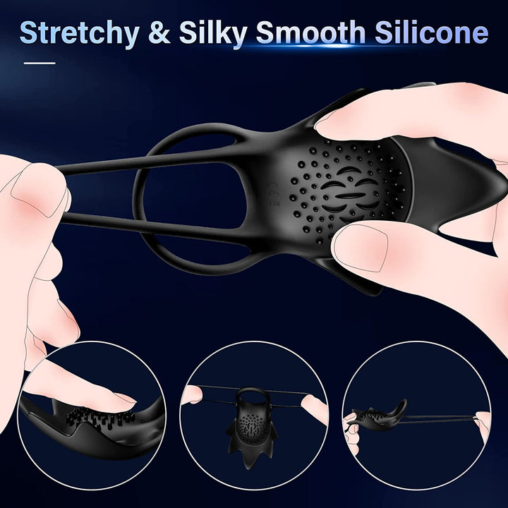 Testicles Stimulator with Vibration Function