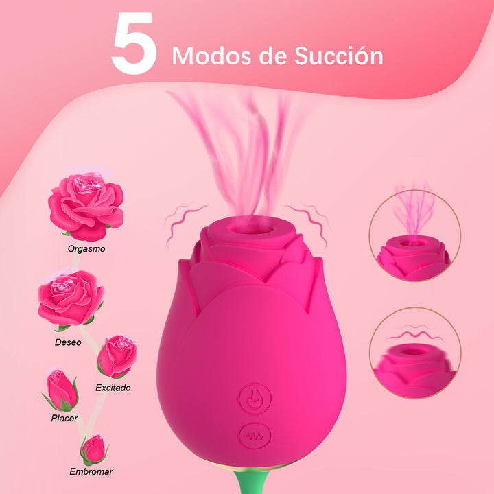 Sohimi Rose Sucking Vibrator with Egg