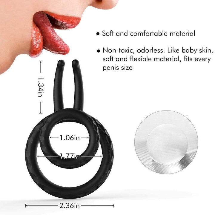 Sohimi Testicle Ring | Dual Penis Cock Ring